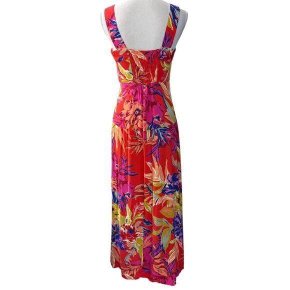 1 State Tropical Maxi Dress XS - Picture 2 of 4